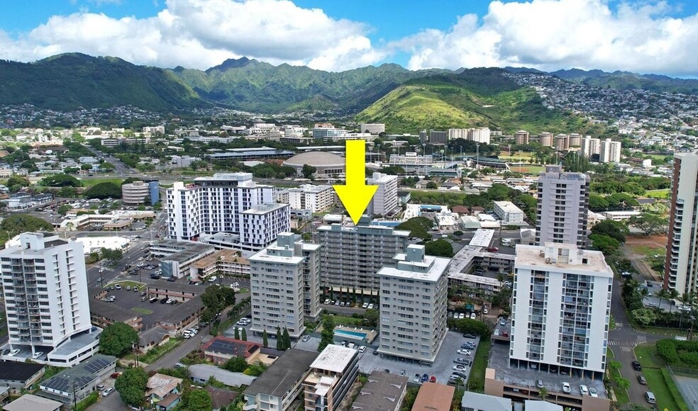 Location to UH Manoa - 2648 Kuilei St