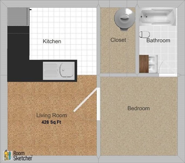 Floorplan - Santa Cruz River Apartments