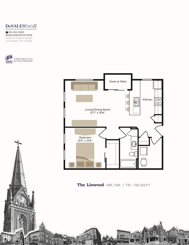 Floorplan - DeSales Flats Apartments*