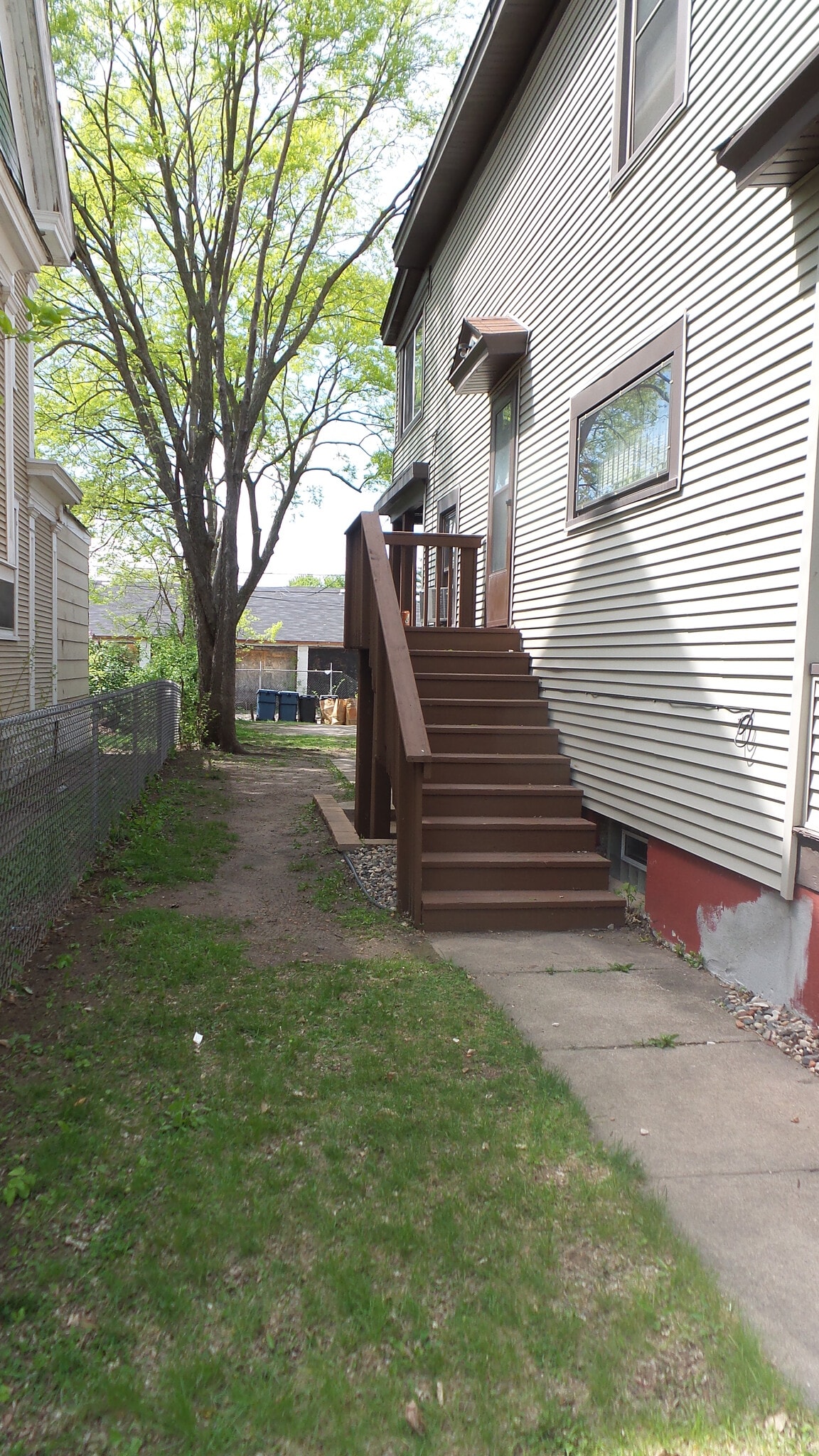 Side Stairs to apartment #2 - 3300 1st Ave S