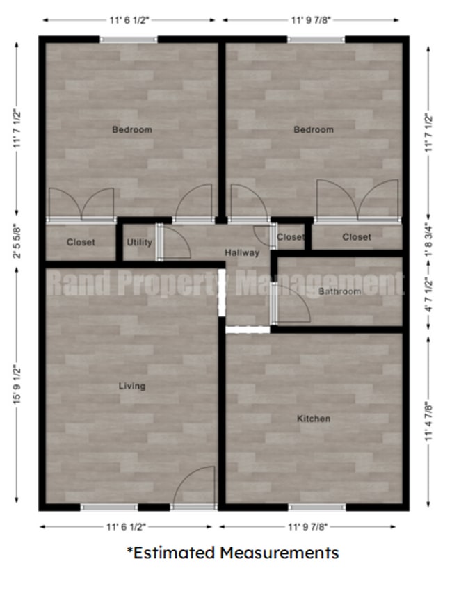 Floorplan - Rand Stockton Apartment Homes