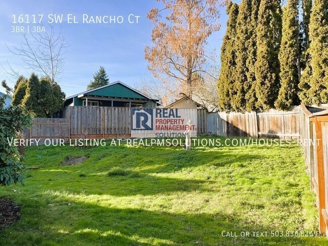 Building Photo - 16117 SW El Rancho Ct