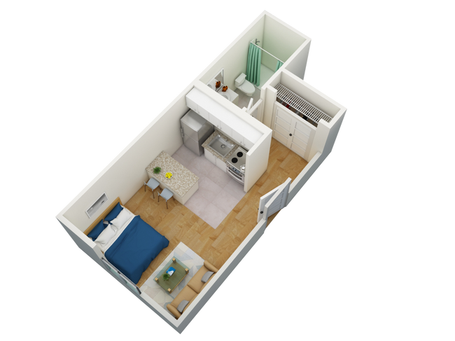 Floorplan - Fifteen 50 Apartments