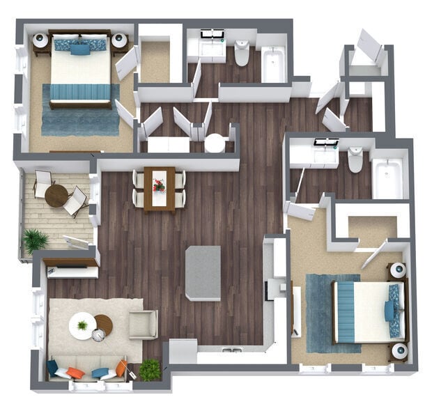 Floorplan - The Villas at Trevi Village