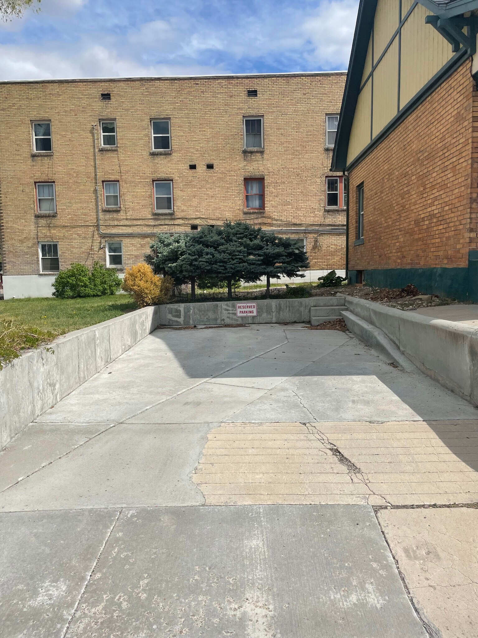 Reserved parking space - 315 W Halliday St