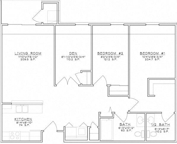 Floorplan - Meridian Greene II