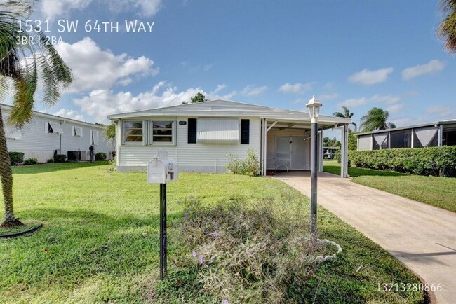 Building Photo - Beautiful 3/2 Mobile Home in Sandalfoot Cove