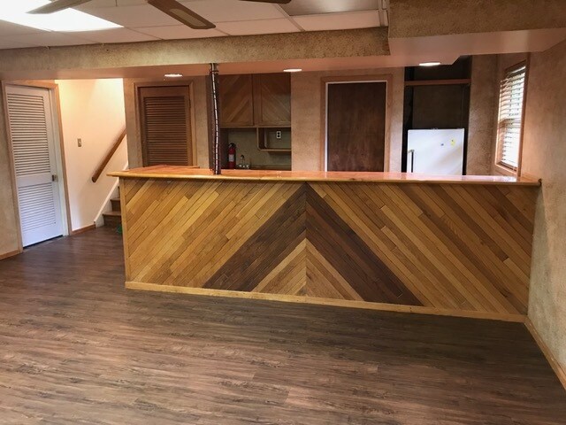 wet bar in walk-out basement - 9044 Rhode Island Ave