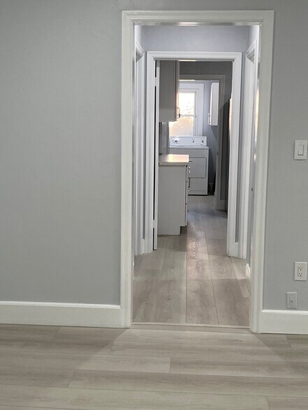 Hallway to Kitchen and Laundry Room - 2300 Pacheco St