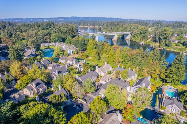 Aerial Photo - French Prairie Village Apartments