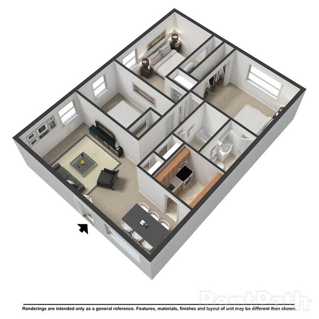 Floorplan - The Pines at Manhattan