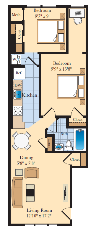 Floorplan - The Fields of Bethesda