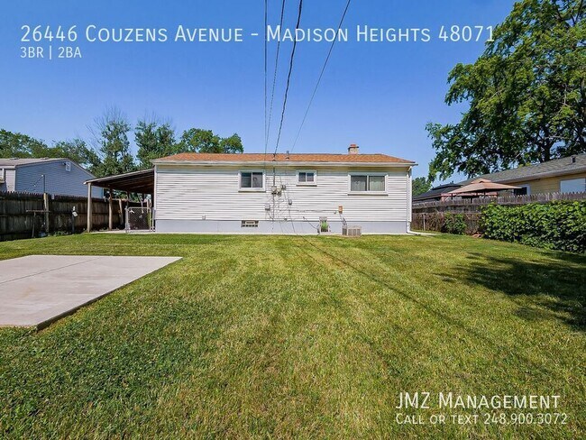 Building Photo - 26446 Couzens Ave