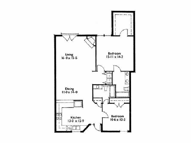 2BR/2BA - Sutton Station