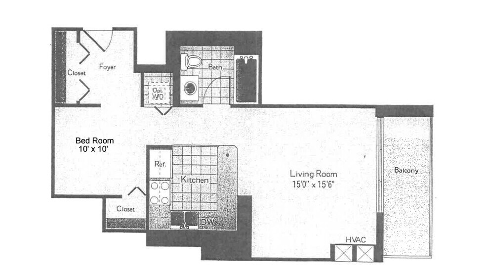 Floor Plan - 125 S Jefferson St
