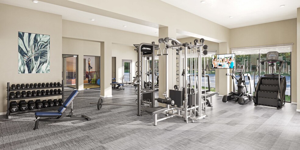 Fitness Center and Yoga Studio | The Oliver | St. Louis - The Oliver