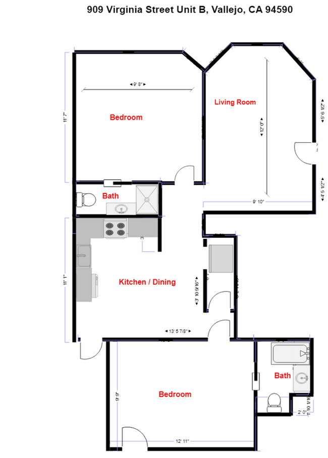 Building Photo - Adorable 2 bedroom 2 bath Apartment