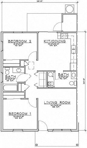 Floorplan - Meridian Greene II