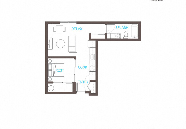 Floorplan - Vue 22 Apartments