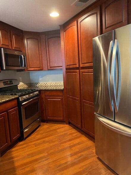 Kitchen with Stainless Steel Appliances - 2210 Gellert Blvd