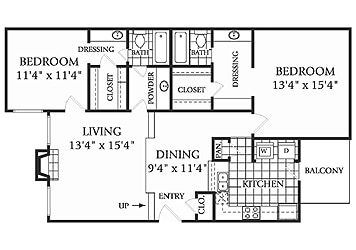 1191 SQ FT - Steeplechase