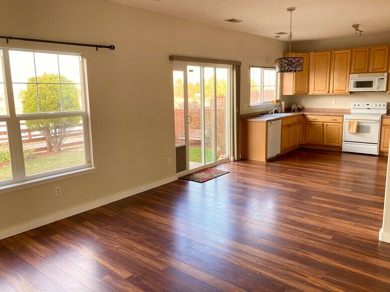 Kitchen and Family Room - 15949 Longford Dr