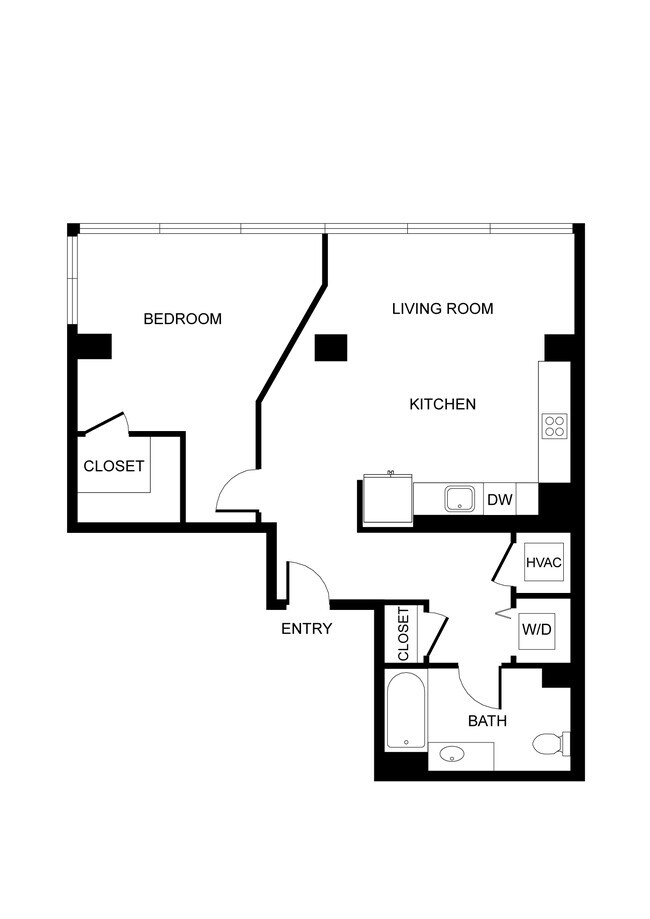 Floorplan - West 7th Apartments