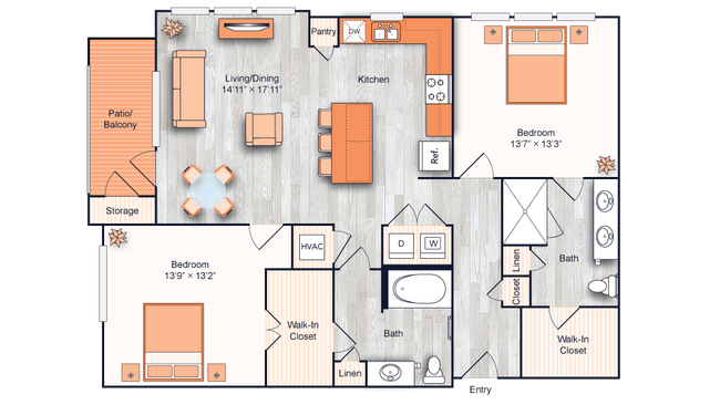 Floorplan - Vercanta at Burleson