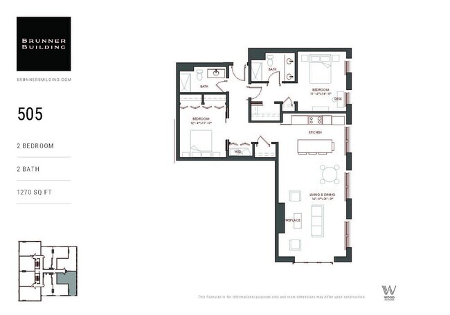 Floorplan - Brunner Building