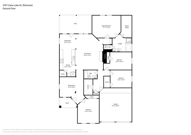 Building Photo - 3707 Cane Lake Dr