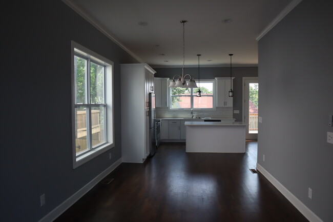 Dining room and kitchen - 4347 Old Goins Rd