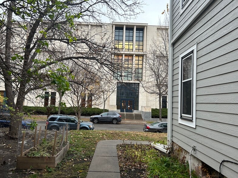 The Minneapolis Institute of Arts is on the side of the street - 2432 Stevens Ave