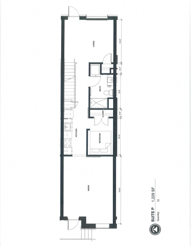 Floorplan - Telegraph Flats