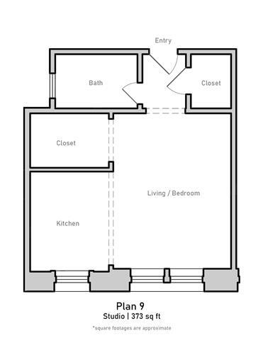 Floorplan - 825 Post St.