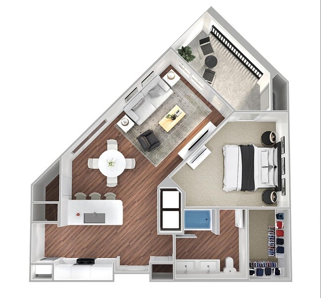 Floorplan - The Lofts at Brownwood