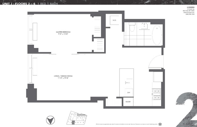 Floorplan - 2 Cooper Square