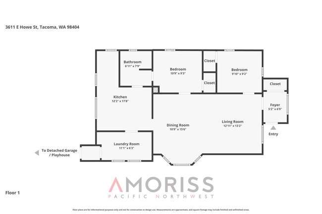 Building Photo - Cozy 2-Bedroom Home in Tacoma's Eastside — Move-In Ready!