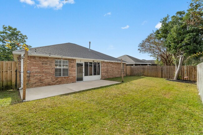 Fenced in backyard - 65 Bay Tree Dr