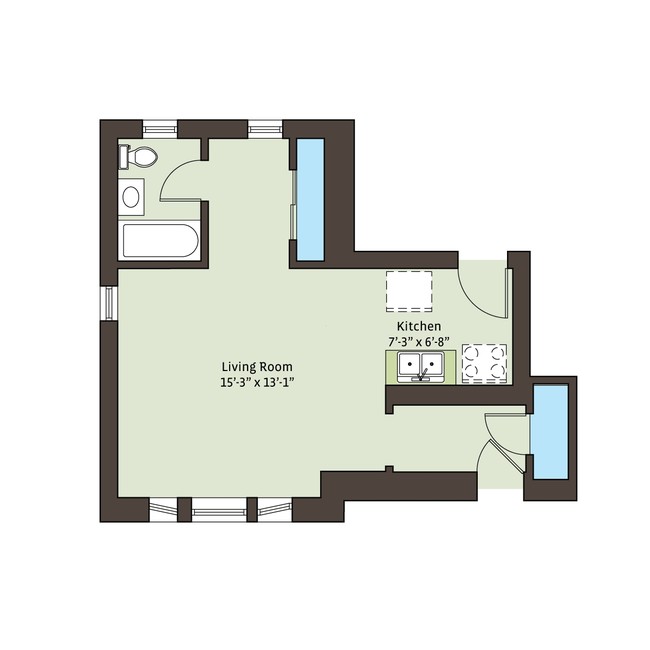 Floorplan - 5528 S. Cornell Avenue