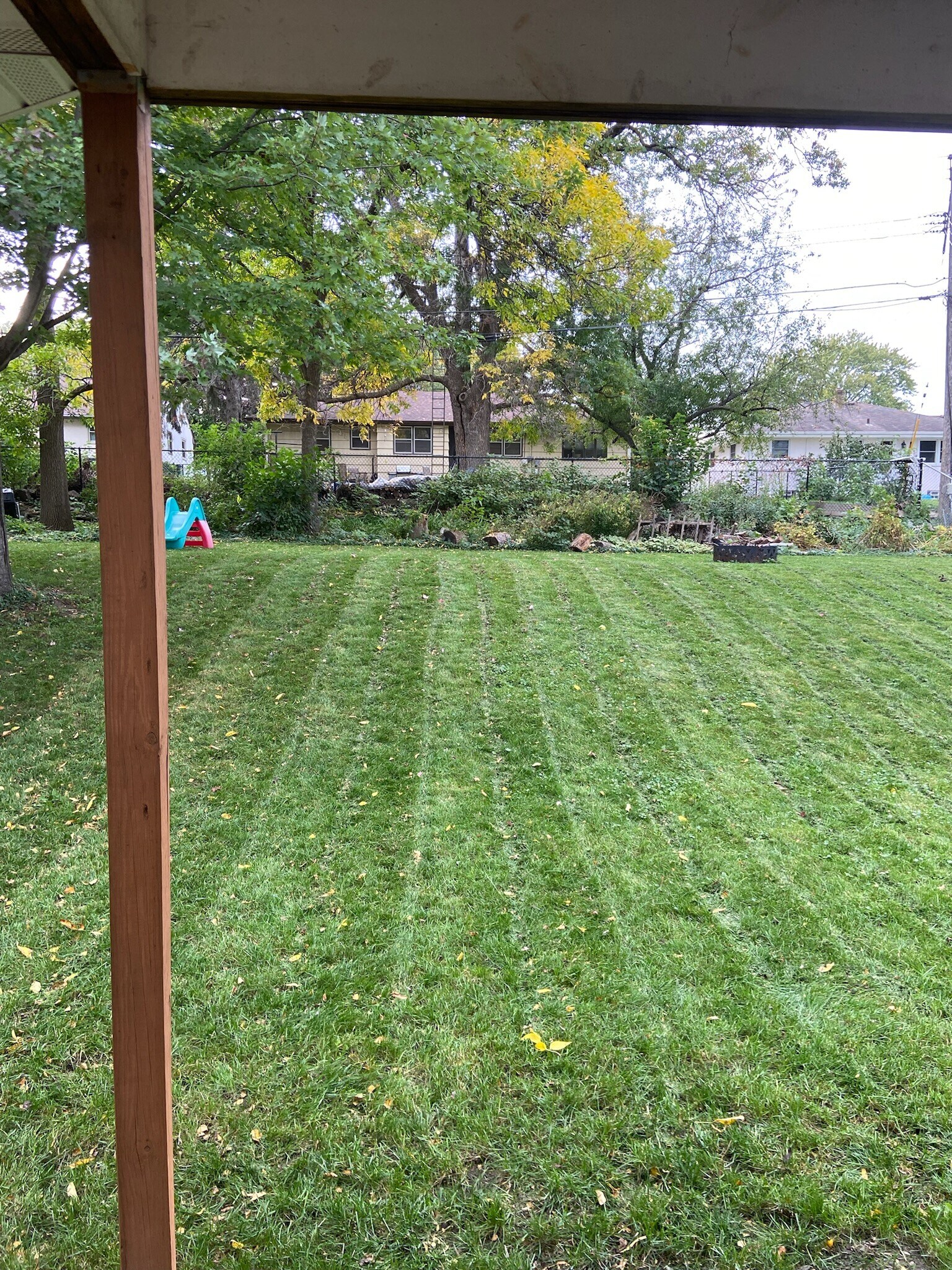Large fenced-in backyard with firepit - 221 17th Ave N