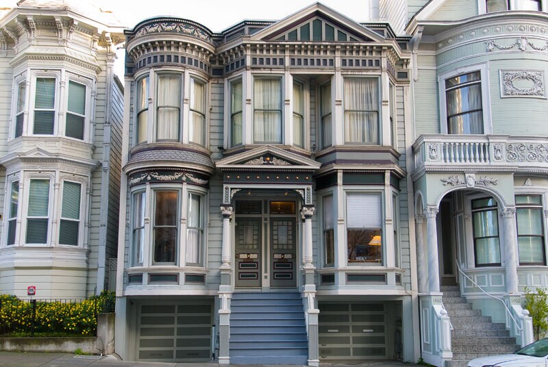 1406- 1408 Post - 2 Unit Victorian - 1406 Post St