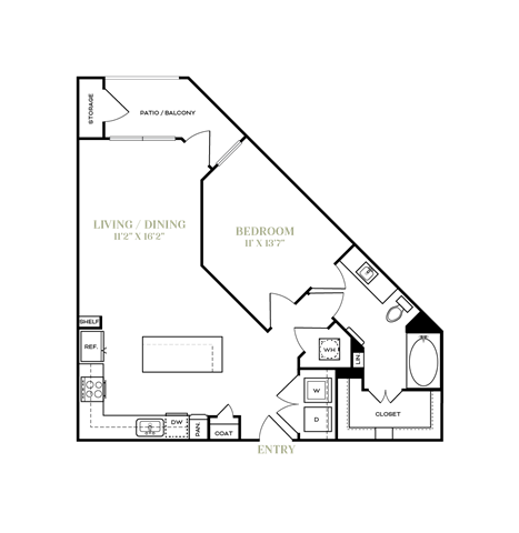 Floorplan - The Elm at River Park