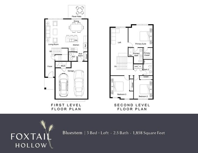 Floorplan - Foxtail Hollow Townhomes