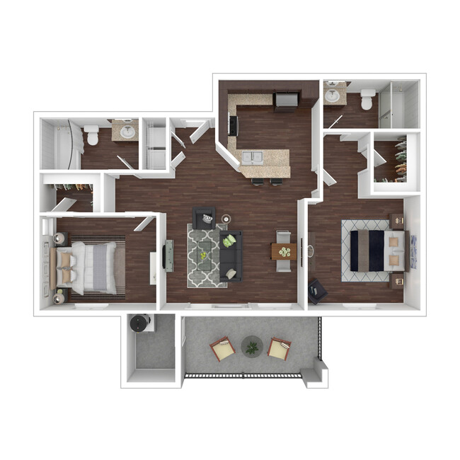 Floorplan - Cortland on the Loop