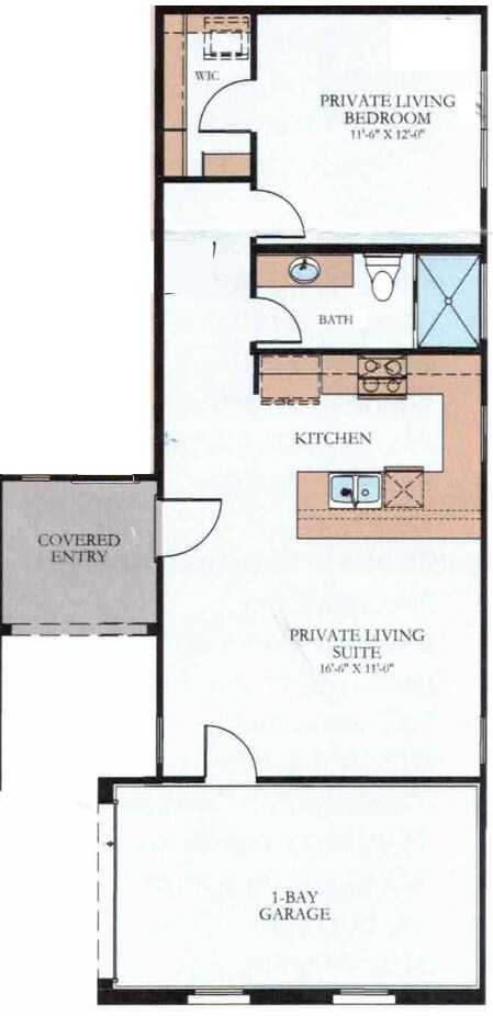 In-Law Suite (Trillium Floor Plan) - 9741 E Tahoe Ave