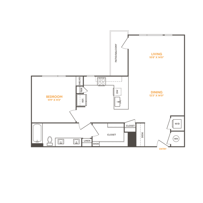 Floorplan - Citron at The Packing District