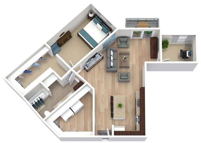 Floorplan - Grand35 Apartments - 55 Plus Active Adult