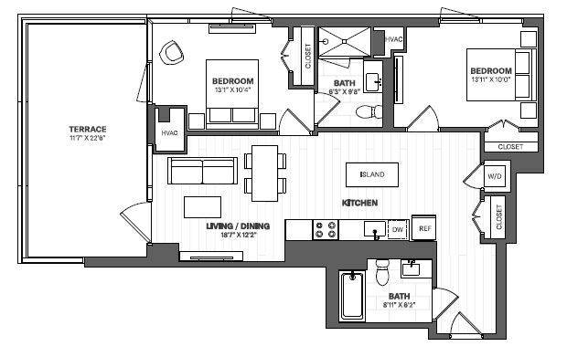 Floorplan - The Tides