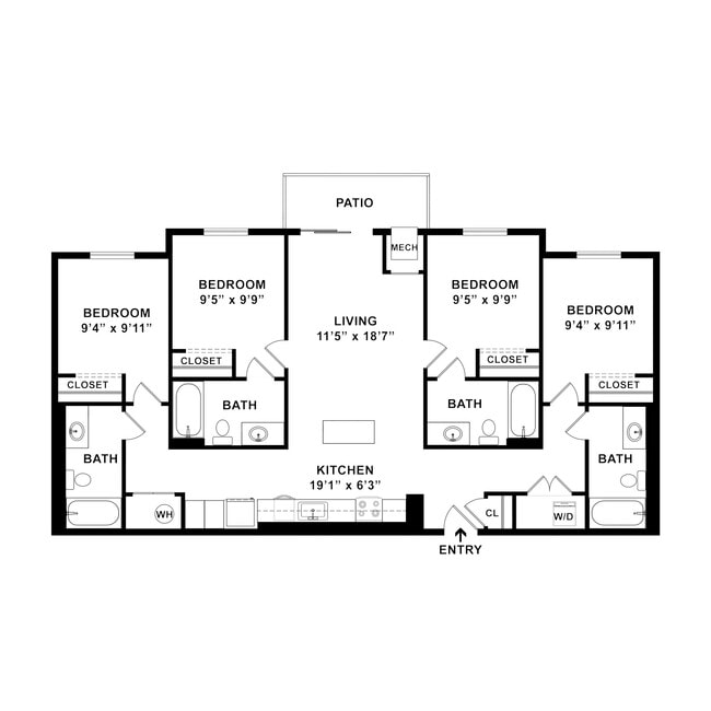 4x4 C with Dimensions - Ascend Richmond