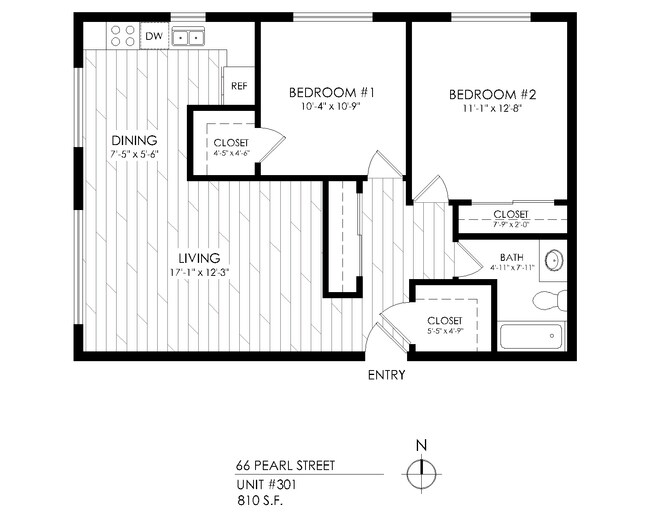 Floorplan - 66 Pearl